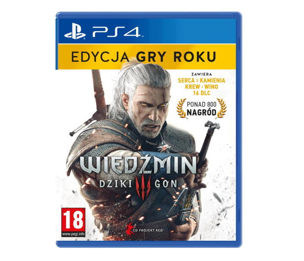 PlayStation Wiedźmin 3: Dziki Gon - Edycja Gry Roku - 550373 - zdjęcie